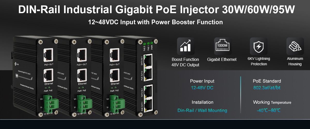 Qualität Industrieller PoE-Schalter Fabrik