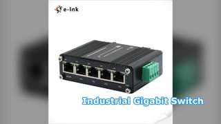 Industrieller Gigabit-Netzwerk-Switch-Port