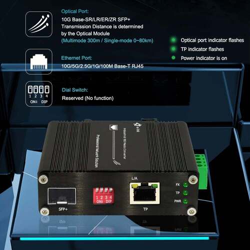 Latest company news about Erreichen Sie noch heute nahtlose Konnektivität mit dem Mini 10G-Medienkonverter