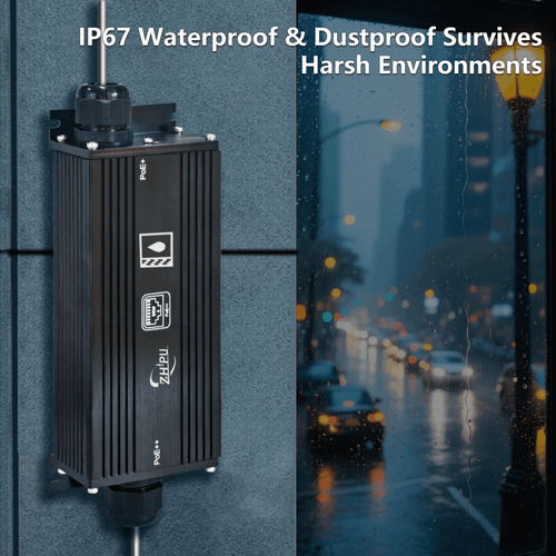Latest company news about Sind Sie müde von Verbindungsproblemen? Probieren Sie diesen wasserdichten PoE Extender!