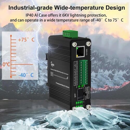 Latest company news about Industrielles serielles SFP-Glasfasermodem für verschiedene industrielle Kommunikationsszenarien