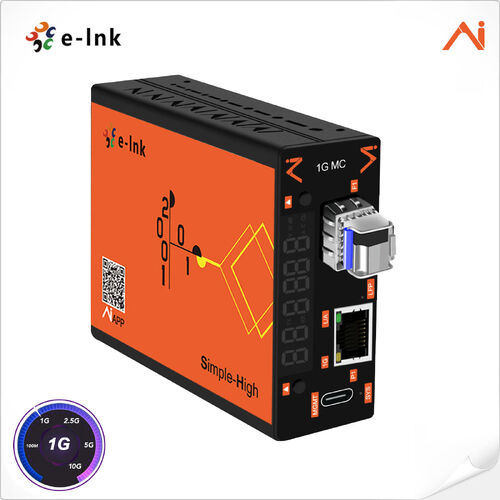 Latest company news about E-link bringt LNK-AI3011M-SFP auf den Markt: KI-gestützter, intelligent verwalteter Glasfaser-Medienkonverter definiert die Netzwerkwartung neu