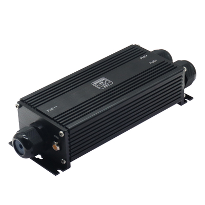 IP67 Wasserdichter industrieller Gigabit PoE Extender (1 x Eingang 2 x Ausgang)