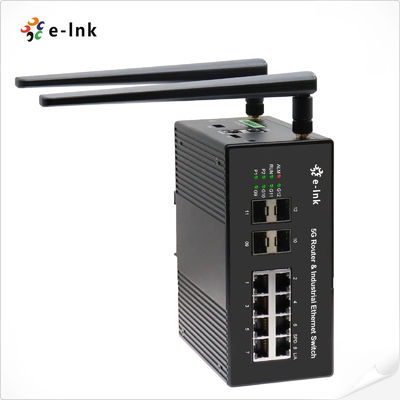 5G-Router und Industrial Ethernet Switch