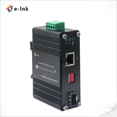Mini Industrial 10G/5G/2.5G/1G/100M Kupfer zu 10GBASE-X SFP+ Medienkonverter