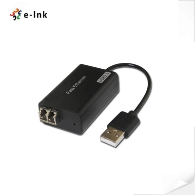 Einzel-Port USB3.0 zu Gigabit SFP Glasfaser-Ethernet Medienkonverter