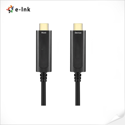 USB3.1 Typ C zu C Glasfaserkabel
