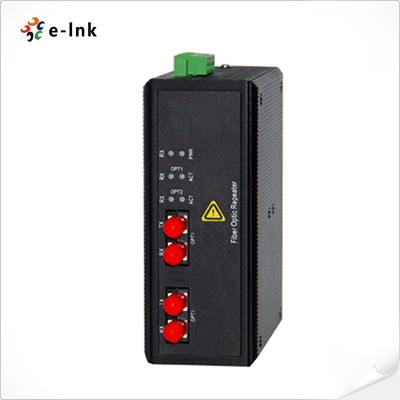 Industrieller 1000M Multimode- zu Singlemode-Glasfaser-Medienkonverter