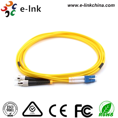 15m, LC zu FC, Duplex, Singlemode Patchkabel