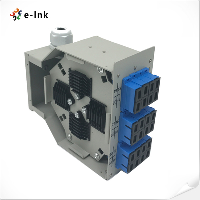 12SC Duplex-Din-Rail-Fiber-Patch-Panel