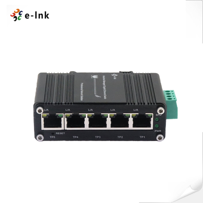 Mini-Industrial-Managed 5-Port-Gigabit-Ethernet-Schalter