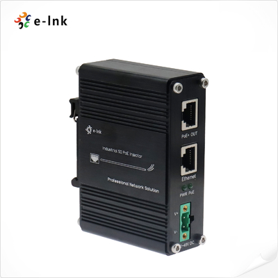 12~48V Gleichstromstrom-Eingang Industrie 5G PoE+-Injektor