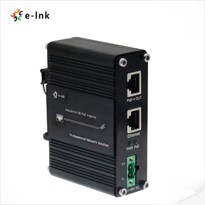 Industrieller 10G 95W 802.3bt PoE++-Injektor (12~48VDC)