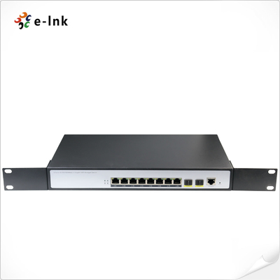 L2+ 8-Port 10/100/1000T + 2-Port 100/1000X SFP verwalteter Ethernet-Switch
