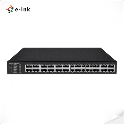  Unmanaged 48-Port Gigabit PoE Switch mit 48x10/100/1000M RJ45 PoE Ports