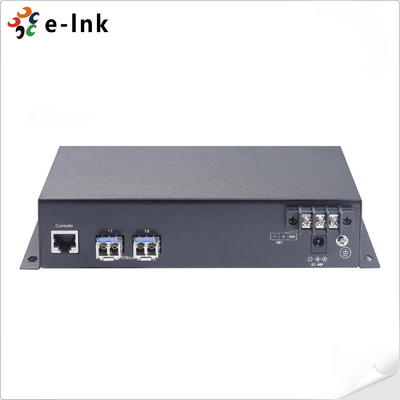 16x10/100M TP-Anschlüsse (16POE-PSE -IEEE802.3af 15.4W/30W) + 2 1000M SFP verwaltete PoE-Schalter