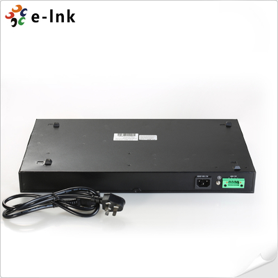 24-Port 10/100/1000Base-T + 4x1000Bae-SFP verwalteter PoE-Switch