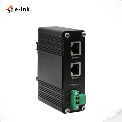 Industrie 10/100/1000Mbps 802.3at PoE+ Splitter Ausgangsspannung 12VDC