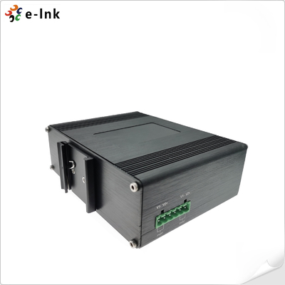 Nicht verwalteter industrieller 8-Port-Ethernet-Switch 10/100/1000BASE-T (PoE+)