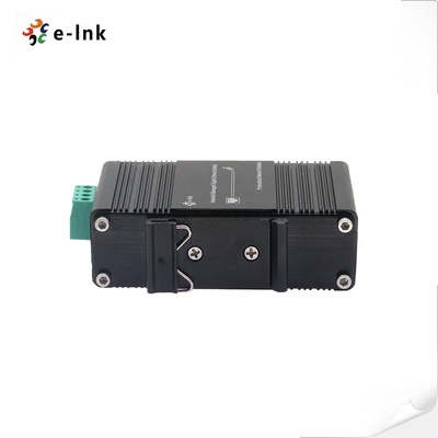 Mini Industrial Managed 4-Port 10/100/1000BASE-T 802.3at PoE + 1-Port 10/100/1000T Ethernet-Switch