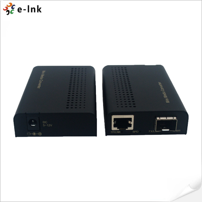 Mini-Typ 10/100/1000Base-TX zu 1000Base-SFP Medienwandler