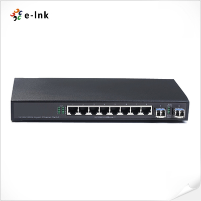 8G+2SFP-Ring-Typ-Fiber-Ethernet-Schalter