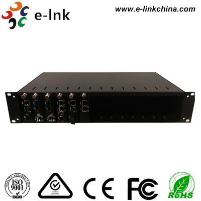 2HE 14-Slot AC-Ausgang Rack-Chassis