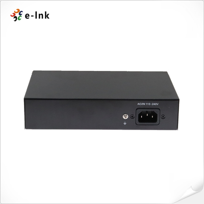 4x2.5Gbps PoE-Ports + 2 x10G SFP+ Fiber-Ports PoE-Switch