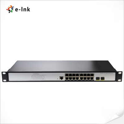 L2+ 16-Port 10/100/1000T + 2-Port 100/1000X SFP verwalteter Ethernet-Switch