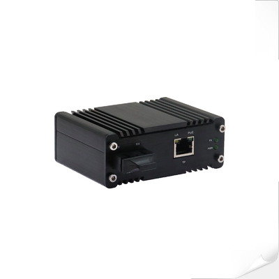 Mini Industrial 1000BASE-X bis 10/100/1000BASE-T 90W PoE++ Medienwandler