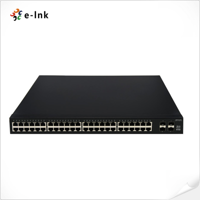 L3 verwalteter 48-Port 10/100/1000BASE-T + 4-Port 10G SFP+ Gigabit Ethernet-Switch