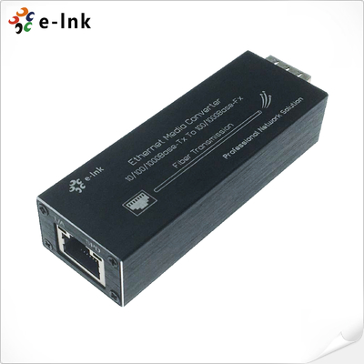 Mini-SFP-Medienwandler mit 10/100/1000BASE-T auf 100/1000BASE-X