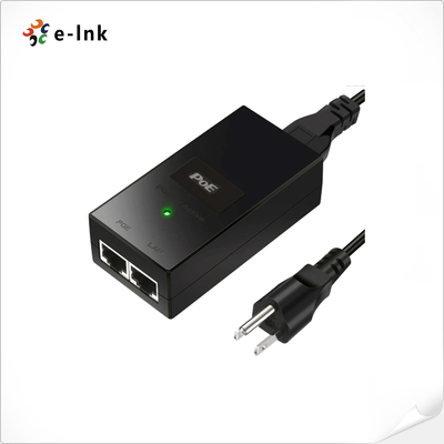 10/100/1000Mbps 24V 24W POE-Injektor mit Stromkabel