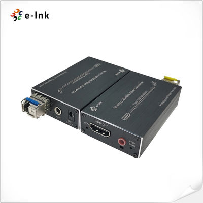 Micro Mini 4K HDMI Fiber Extender mit externem Audio