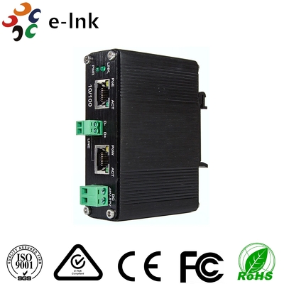 Industrielles Ethernet 10/100Base-TX über UTP mit PoE+ u. Kriegsgefangen-Ergänzung