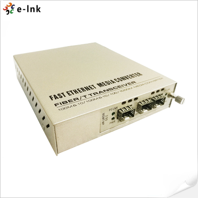 2x1,25G bis 2,5G SFP-Faser-Multiplexer
