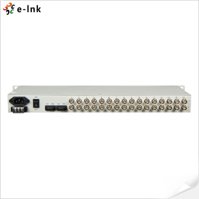 16E1+4FE+LCD+SNMP PDH-Multiplexer