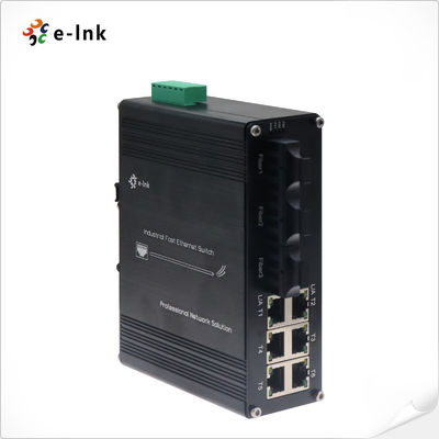 Industrie-Ethernet-Switch mit 8 Ports 10/100Base-T + 2 Ports 100BASE-FX