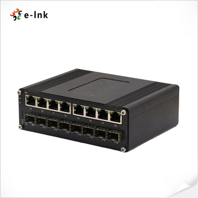 Industrie L2+ 8-Port 10/100/1000T + 8-Port 1000X SFP verwalteter Ethernet-Switch