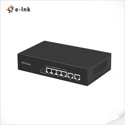 4-Port 10/100BASE-T PoE und 2-Port 100BASE-T Uplink Ethernet Switch