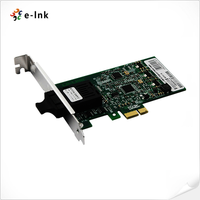 Fast-Ethernet-Glasfaser-PCI-Express-Netzwerkadapter (basierend auf Intel 82574)