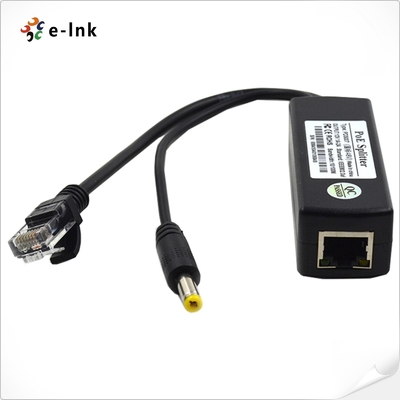 12V PoE Splitter Unterstützt den internationalen Standard IEEE802.3 af ((15.4W)