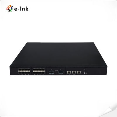 L3 Managed 16-Port 10G SFP + 2-Port 40G QSFP+ Faserwechsel
