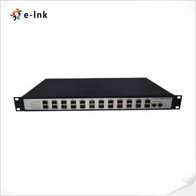 Unmanaged 24-port 100Base-FX SFP + 2-10/100/1000-TX Switch