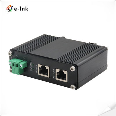 IndustriepoE++ Splitter 19VDC 802,3bt Gigabit 100m IP40 DIN Schiene