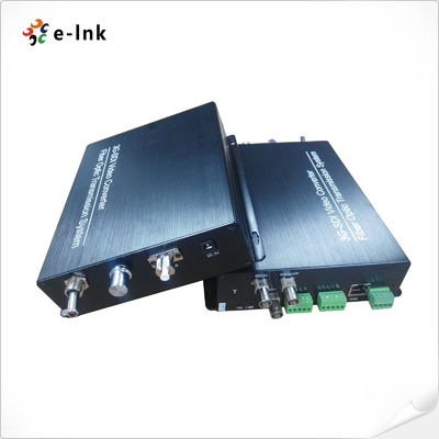 3G HD SDI Glasfasermultiplexer mit RS422 Audio Ethernet Tally Intercom Return Video