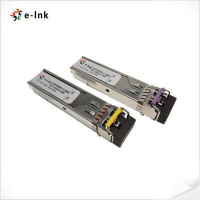 HD-SDI CWDM SFP-Optischer Transceiver 1270-1610nm 20 km MSA-konform