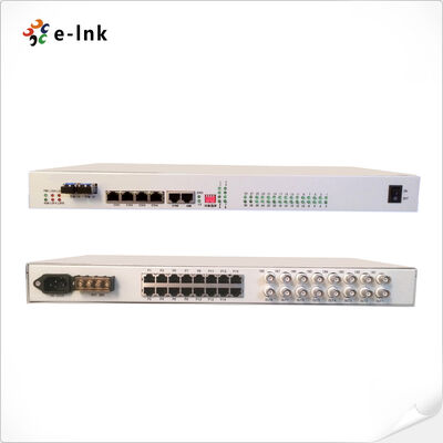 quality 30Ch FXO/FXS + 4Ch E1 + 4Ch Fast Ethernet über STM-1 SDH Glasfasermultiplexer factory