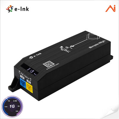 quality E-link LNK-AIPSE301M30 IEEE802.3at PoE+ 30W KI-intelligenter Gigabit PoE-Injector mit LED-Bildschirmanzeige factory