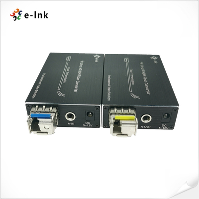 Werkspreis 4K HDMI-Fiber-Extender mit externem Audio bis zu 80 km Video-Konverter